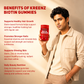 Kreenz Biotin Gummies for Hair, Skin & Nails | Strawberry Flavour | 60 Gummies